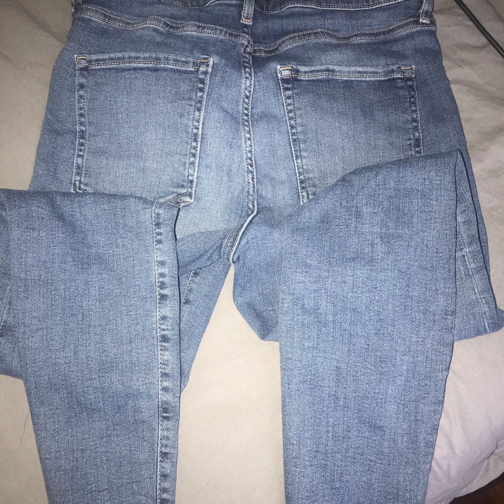 Banana Republic Medium Wash Ripped Jeans